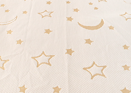 High Quality Good Price Starry sky 100% Polyester Knitted MattressFabric