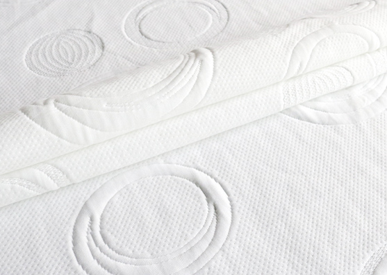 Jacquard polyester mattress ticking knit fabric cover for mattress X-235